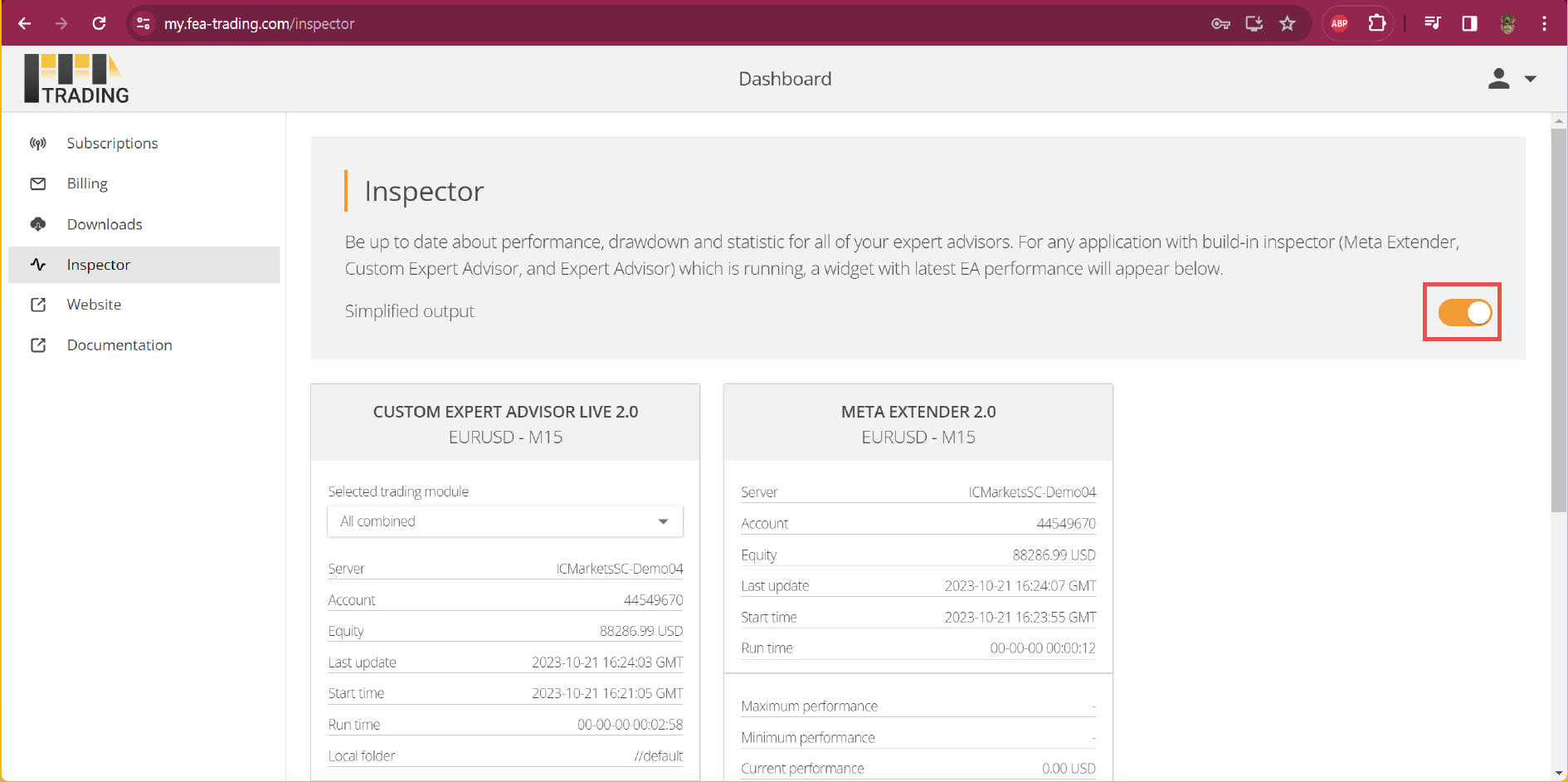 Dashboard features, Inspector simplified.png