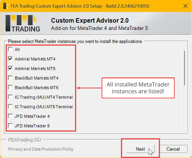 Selection of metatrader instances.png