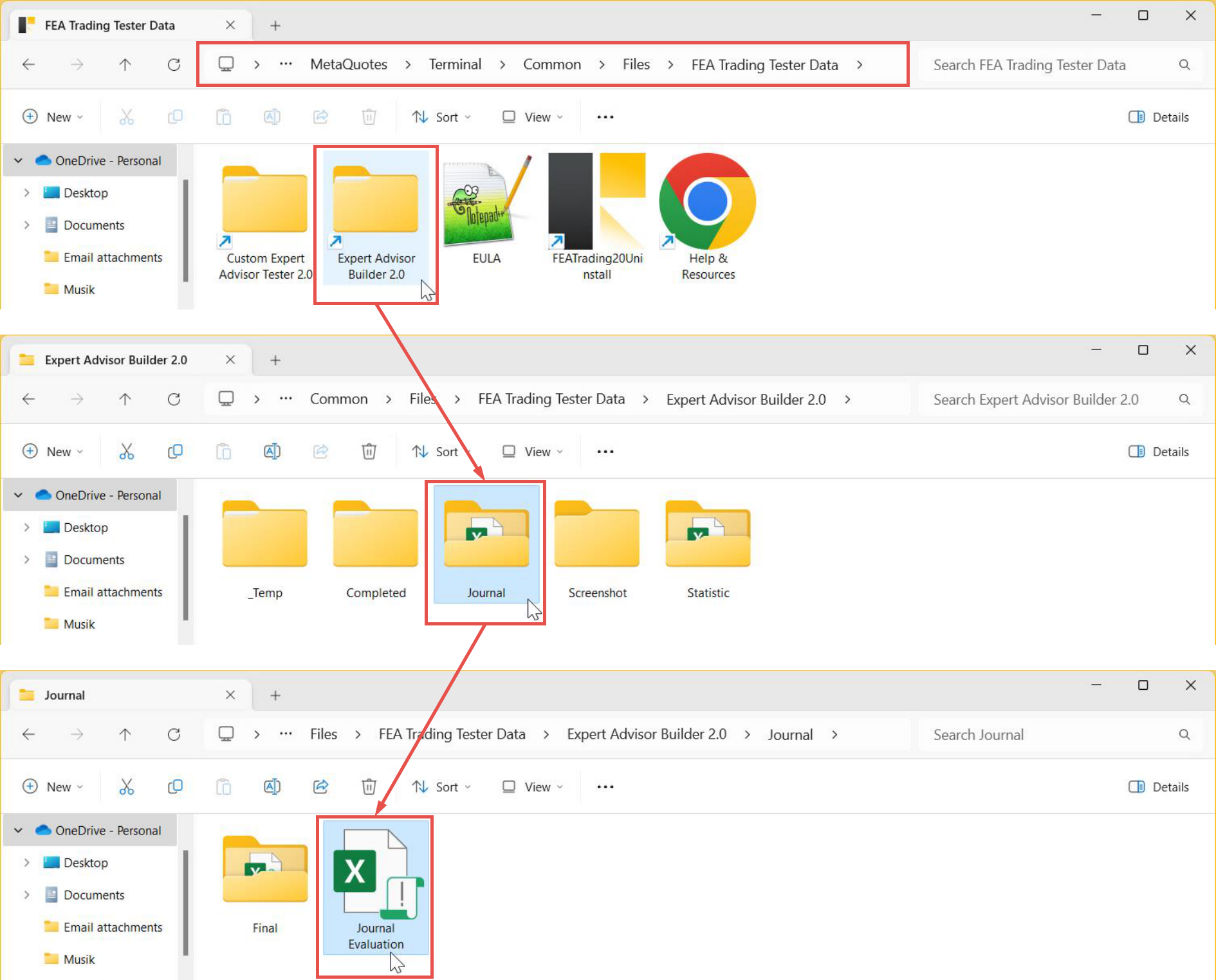 File Output, Journal, Folder path and data organization.png