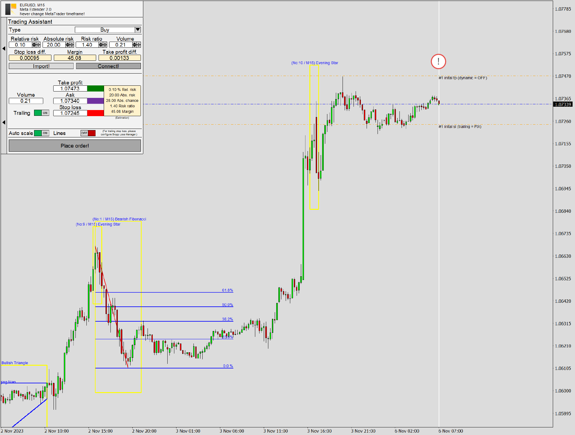 File Output, Screenshot, Example of trade opening.png