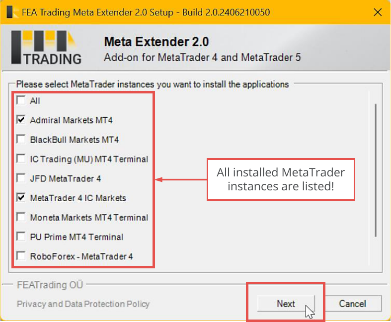 Selection of metatrader instances.png